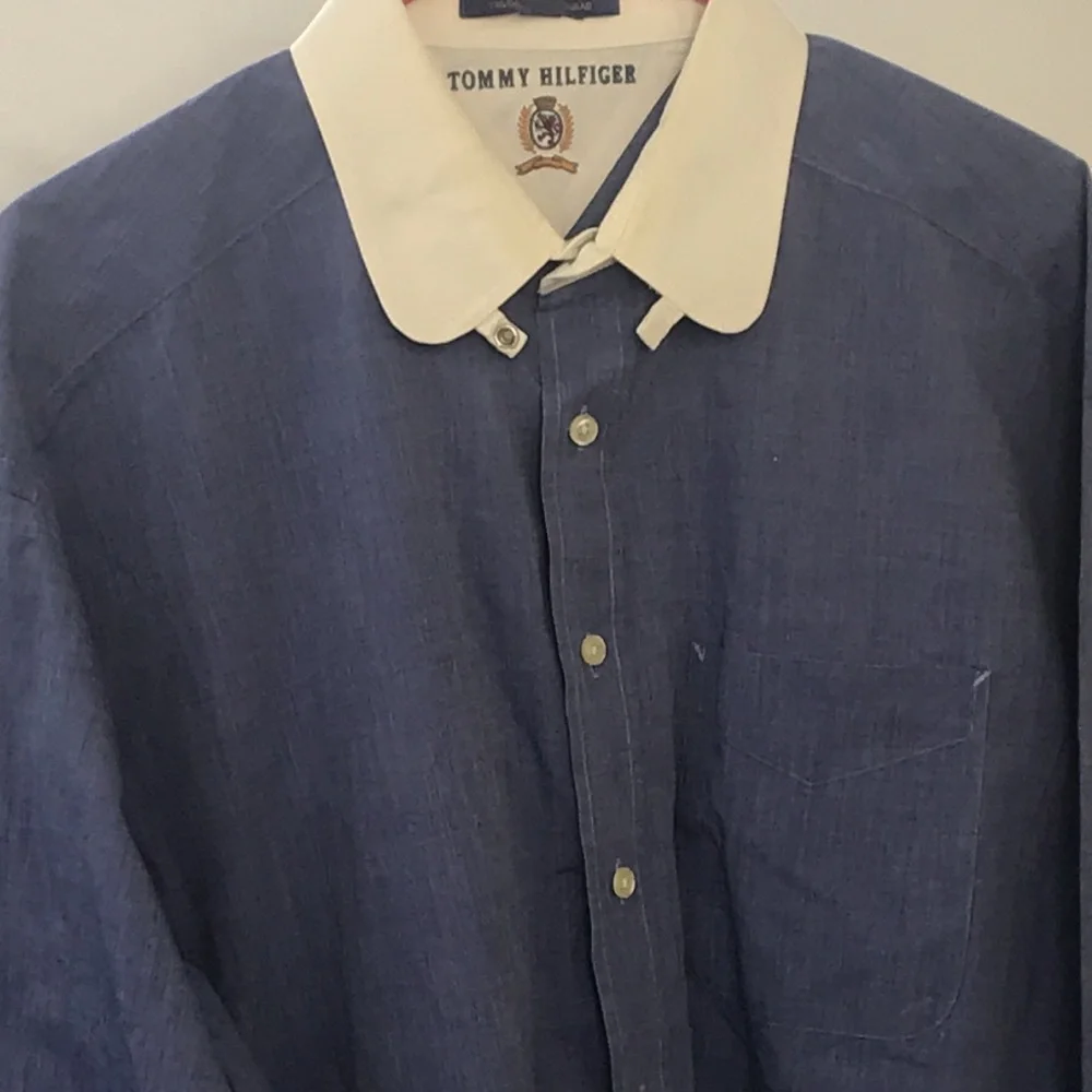 Tommy Hilfiger Mens Tailored Button Down Dress Shirt - Picture 2 of 10